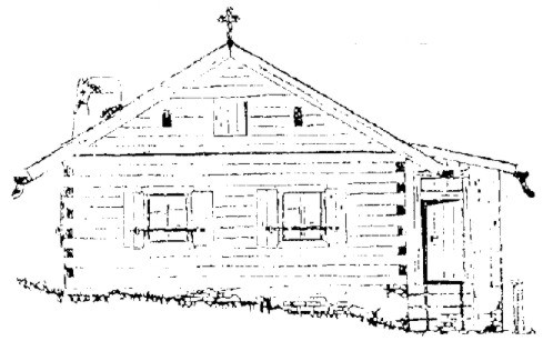 Grossansicht in neuem Fenster: Erstes Schulhaus in Roßbach