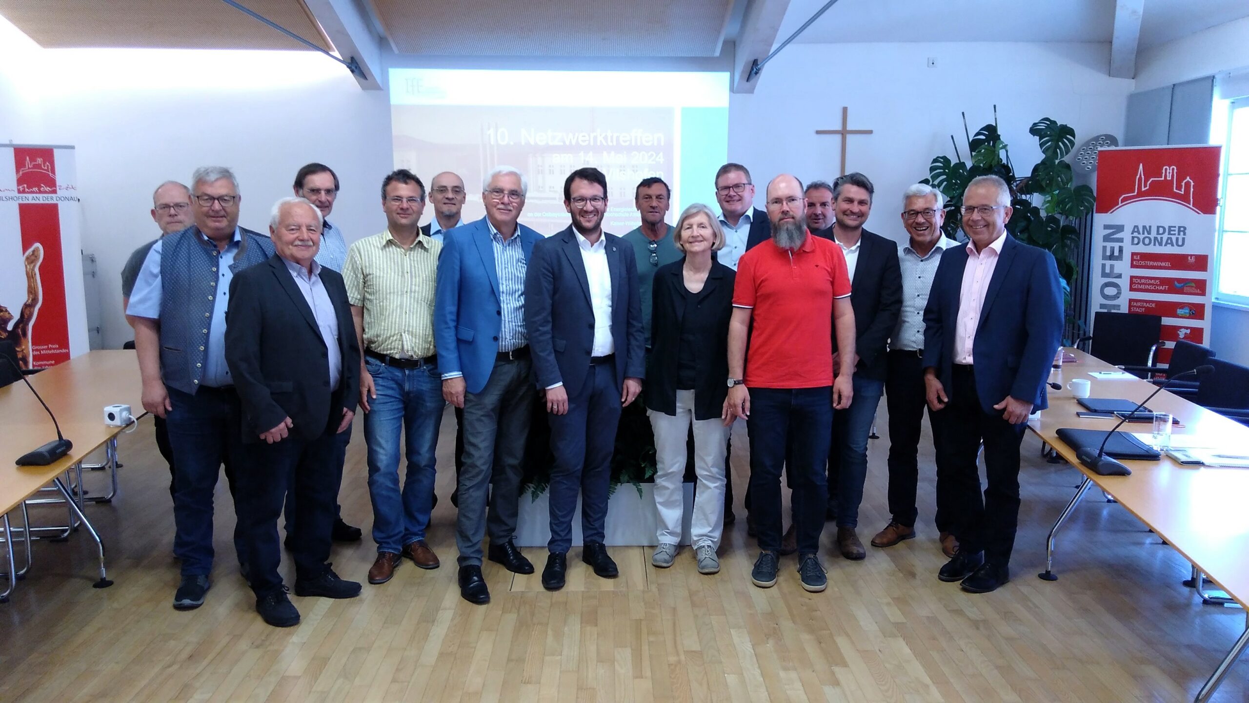 Grossansicht in neuem Fenster: 16.05.2024: Zehntes Arbeitstreffen des „Netzwerk Klimaschutz“ der ILE Klosterwinkel in Vilshofen